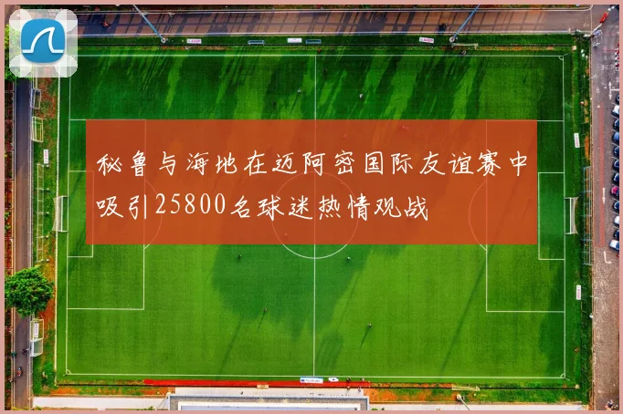 秘鲁与海地在迈阿密国际友谊赛中吸引25800名球迷热情观战